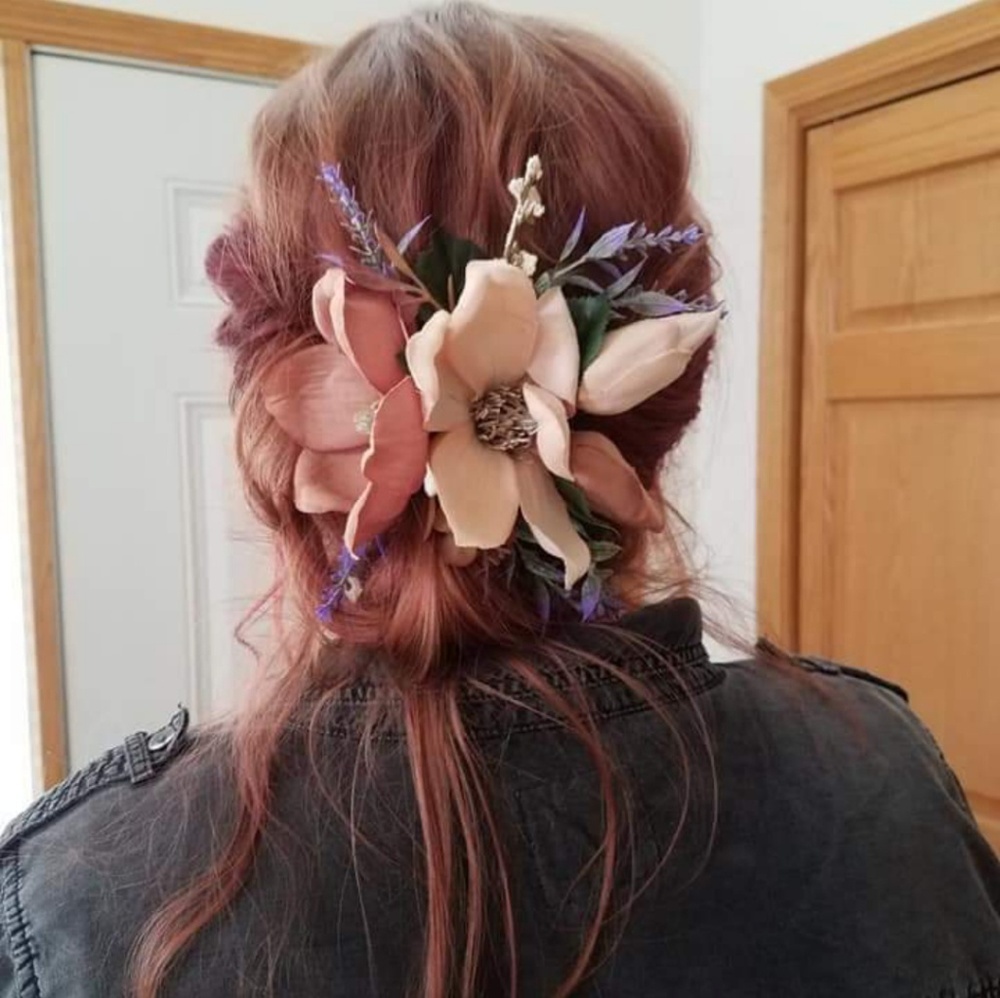 🌸Blush Magnolia Hair Flower🌸
